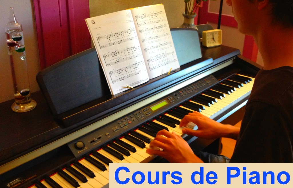 cours de piano